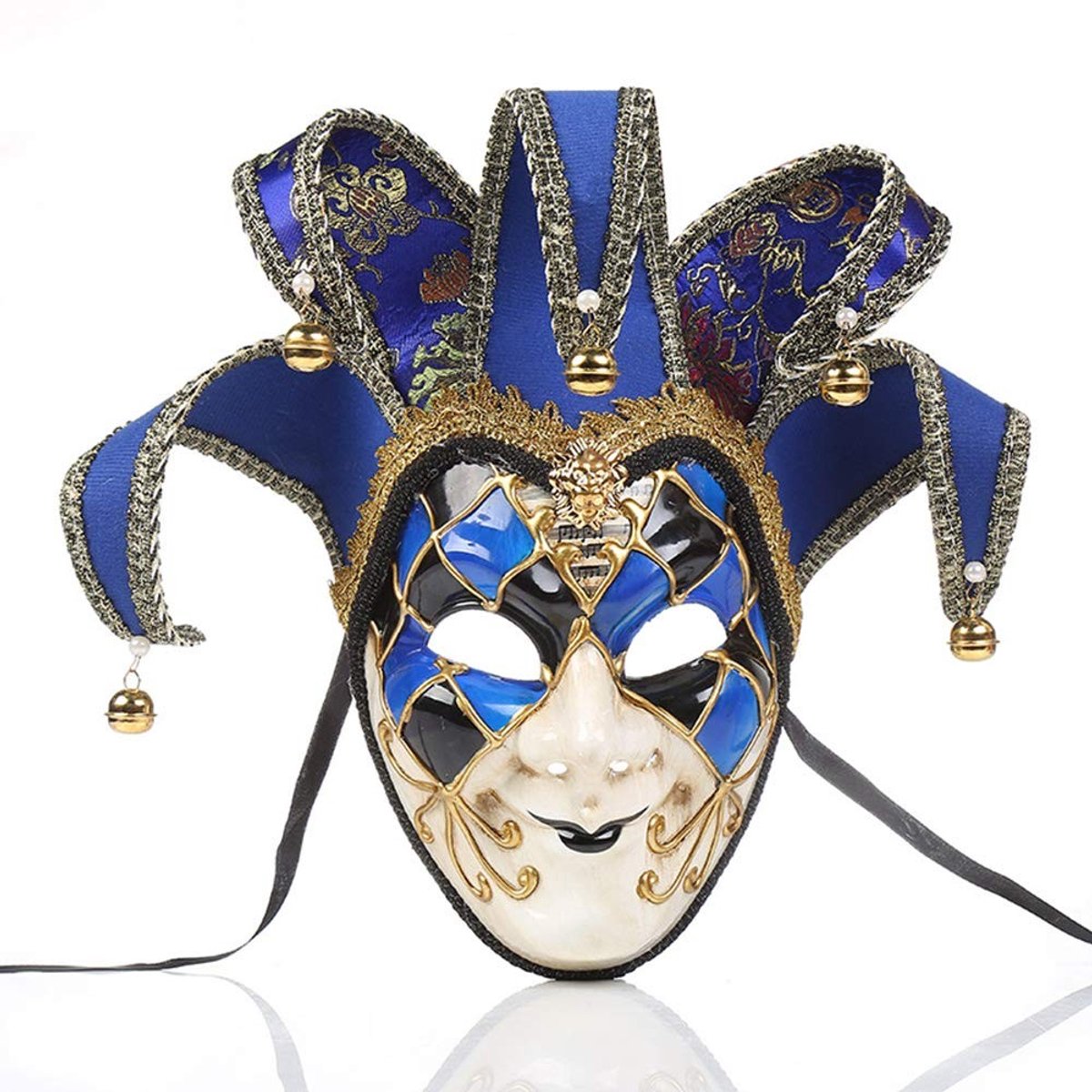 Dailygoods- Venetiaans Masker Lichtgewicht - Uniseks - Prachtig Ontwerp - Retro - Feestmasker - Perfecte Pasvorm - Comfortabel voor Lange Duren