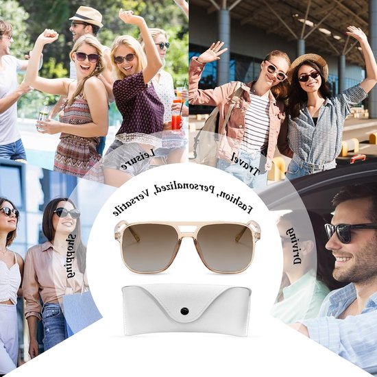 Gepolariseerde Dames Zonnebril UV400 - Vintage Mode & Sport van Merkloos — afbeelding 5