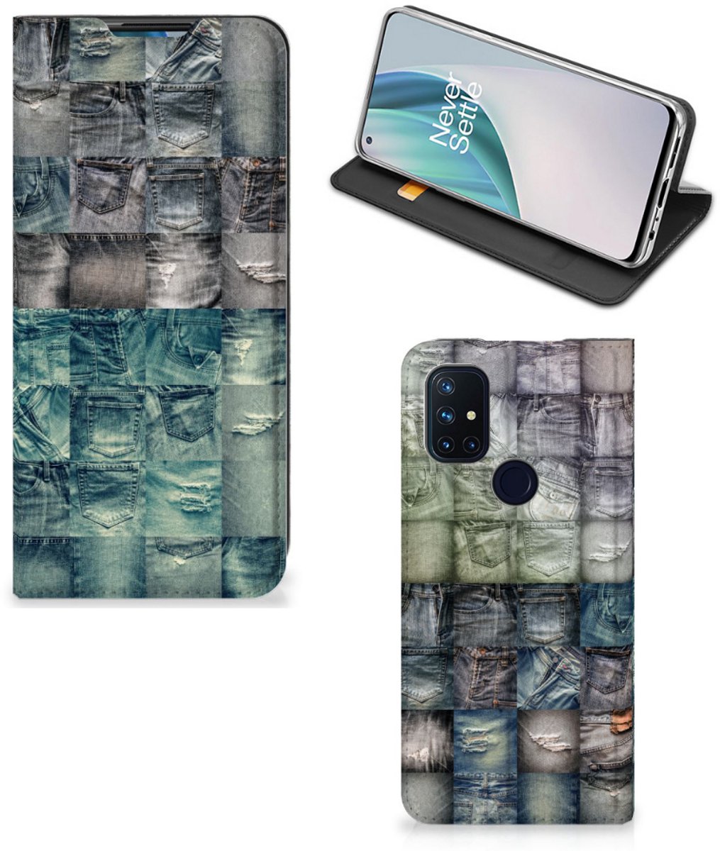 Hippe Standcase OnePlus Nord N10 5G Spijkerbroeken