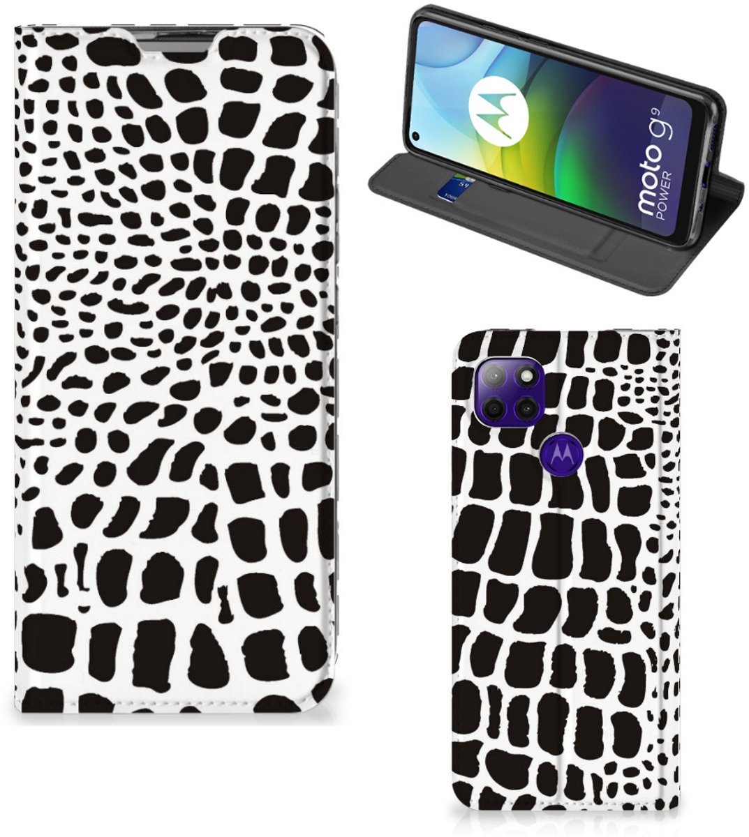 Motorola Moto G9 Power Hoesje maken Slangenprint