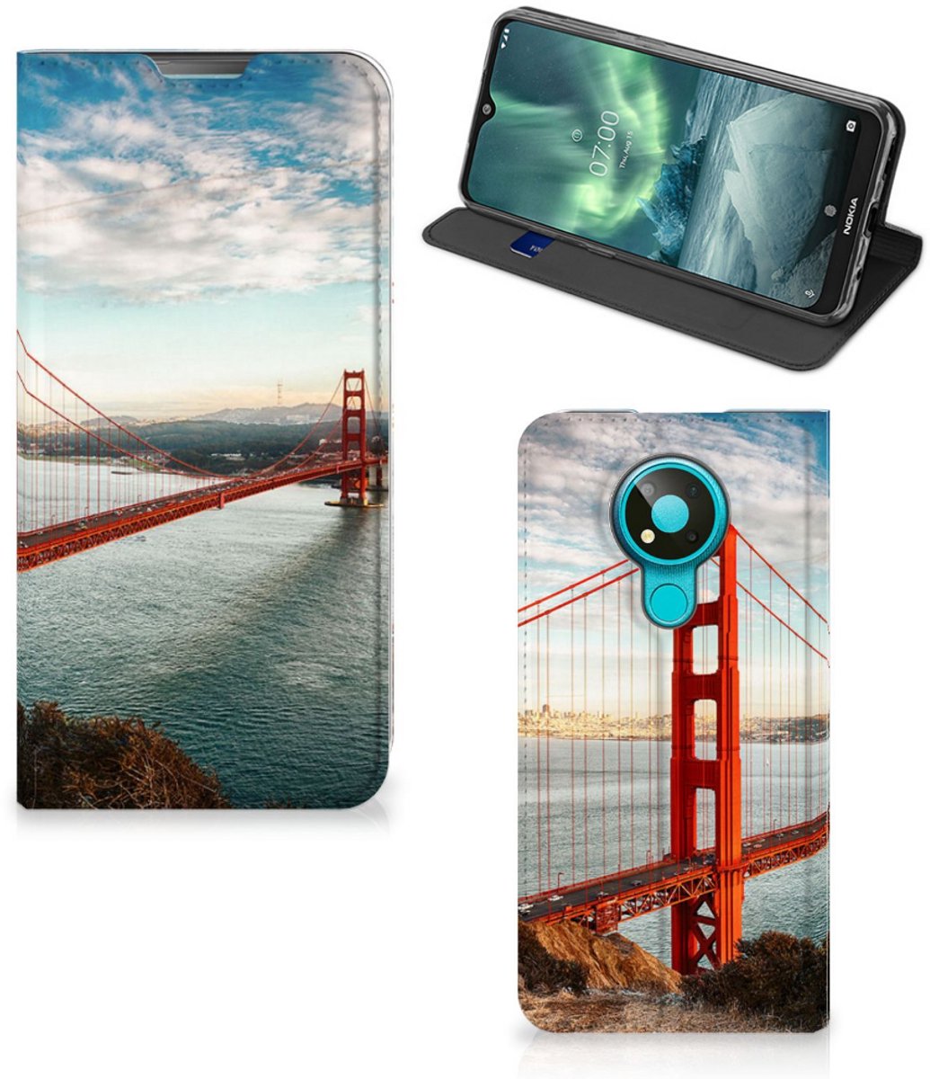 Nokia 3.4 Book Cover Golden Gate Bridge