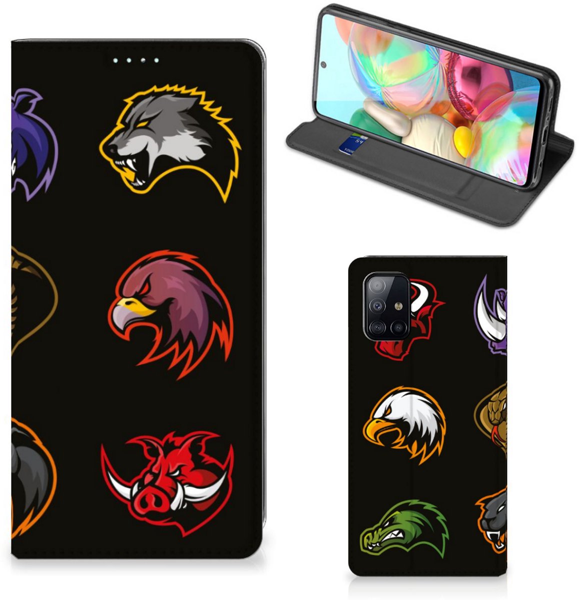Samsung Galaxy A71 Magnet Case Cartoon