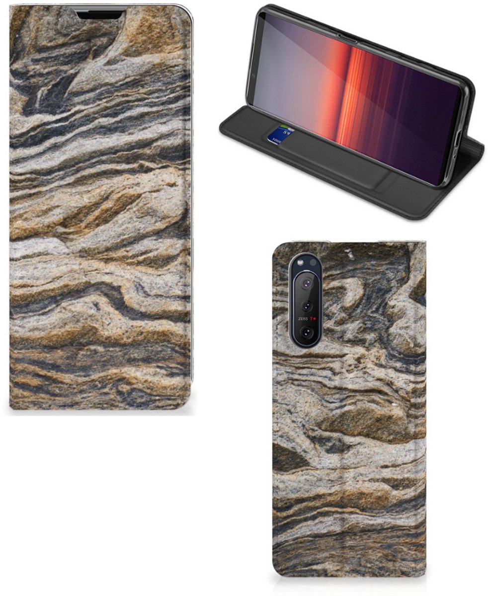 Sony Xperia 5 II Standcase Steen