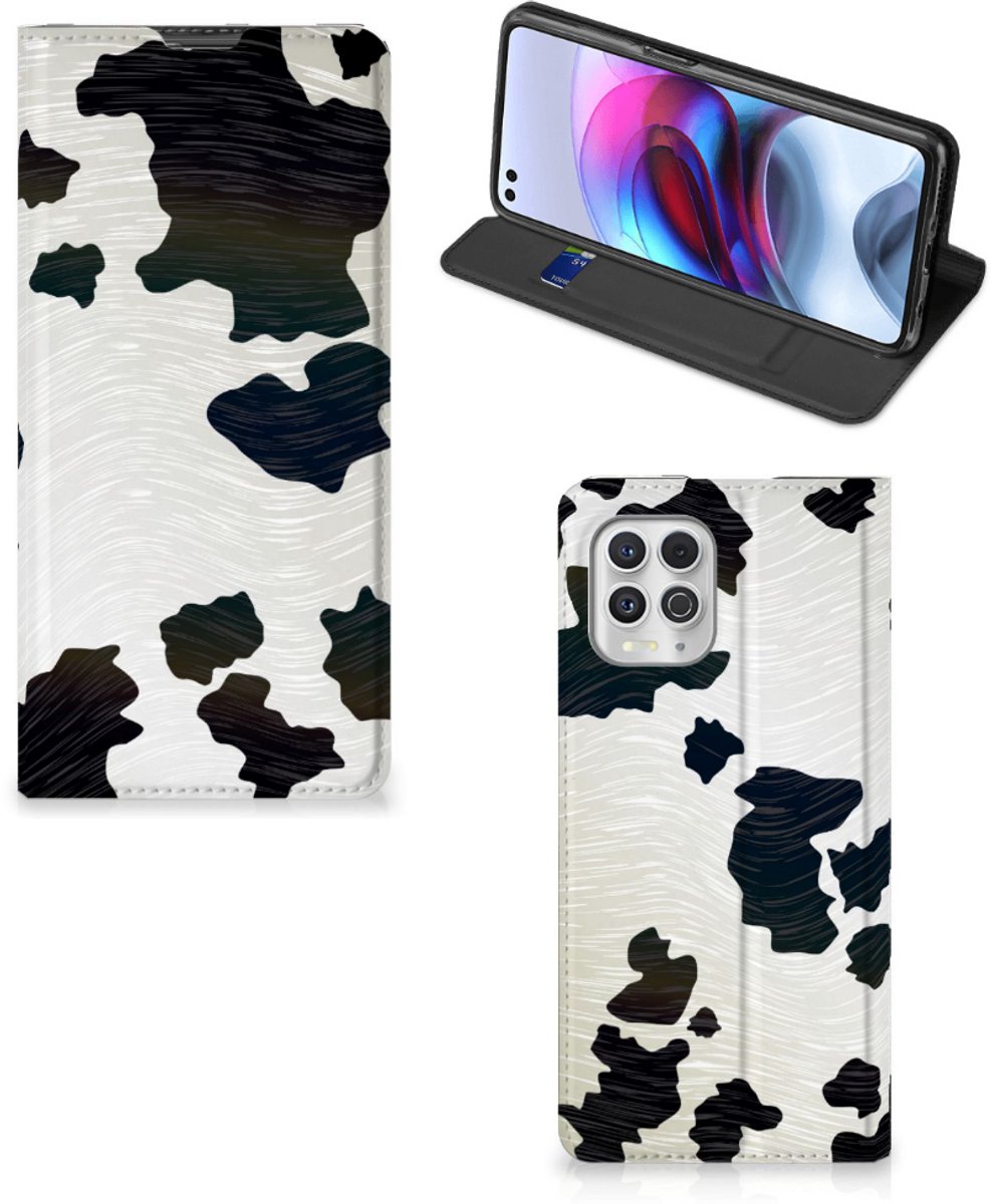 Motorola Moto G100 Hoesje maken Koeienvlekken