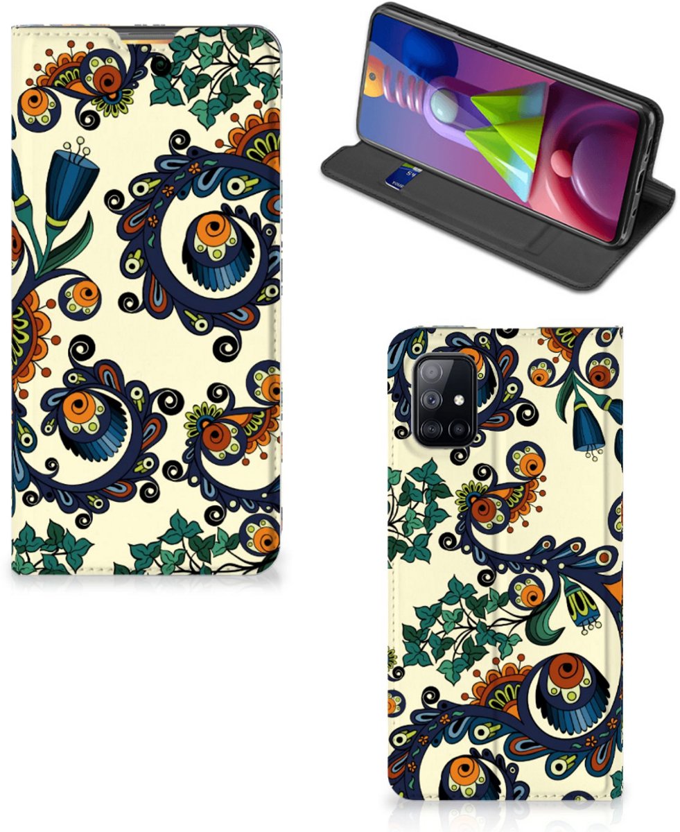 Telefoon Hoesje Samsung Galaxy M51 Barok Flower