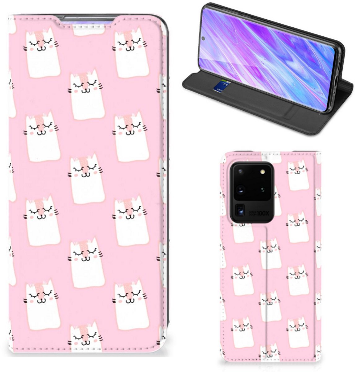 Samsung Galaxy S20 Ultra Hoesje maken Sleeping Cats