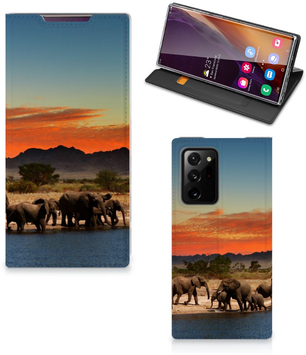 Samsung Galaxy Note 20 Ultra Hoesje maken Olifanten