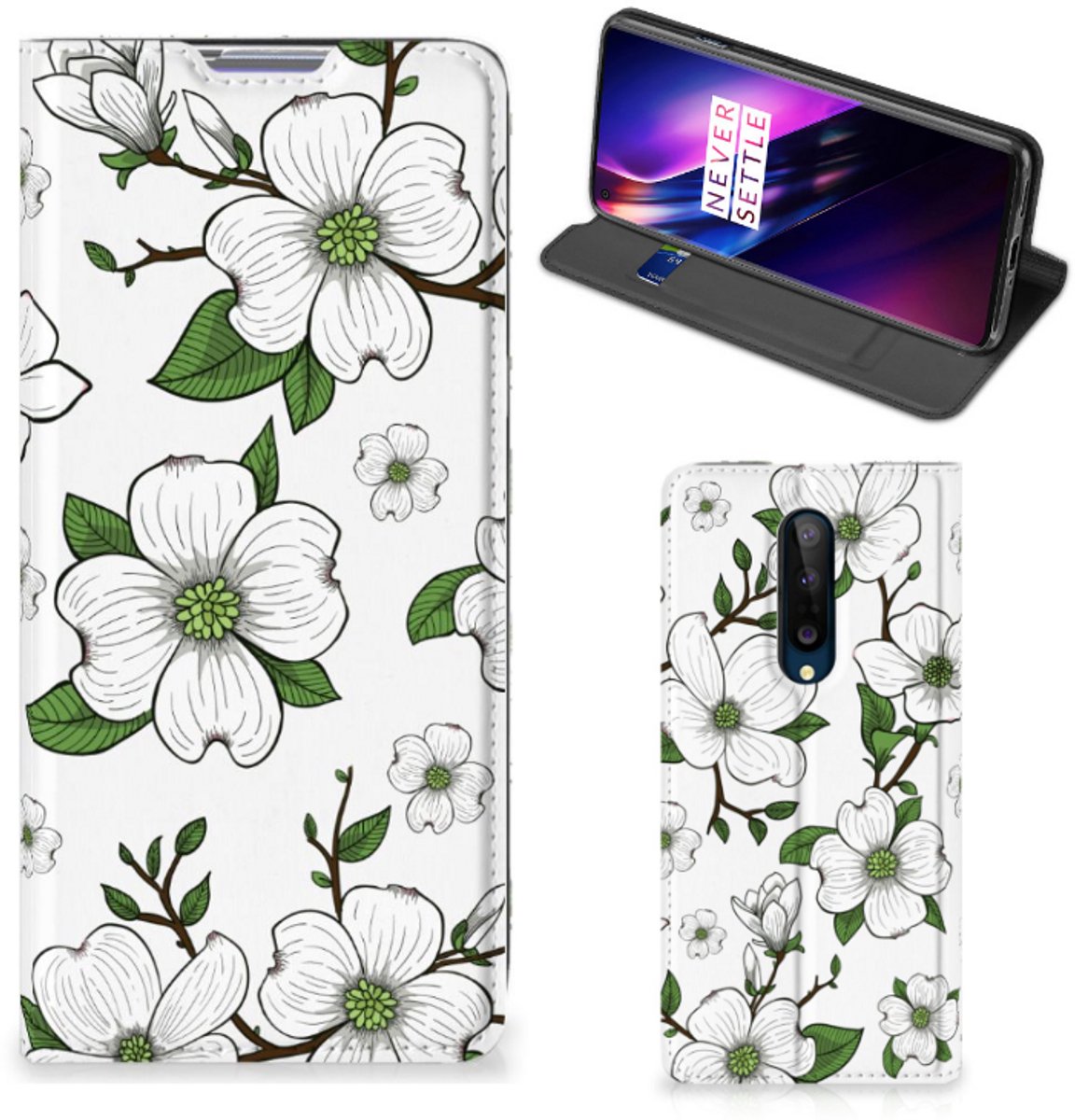 OnePlus 8 Smart Cover Dogwood Flowers