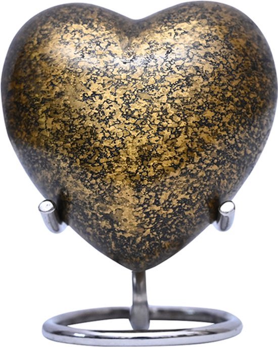Urn hartvorm mini In Memoriam-Decoraties Urn hartvorm mini In Memoriam-Decoraties