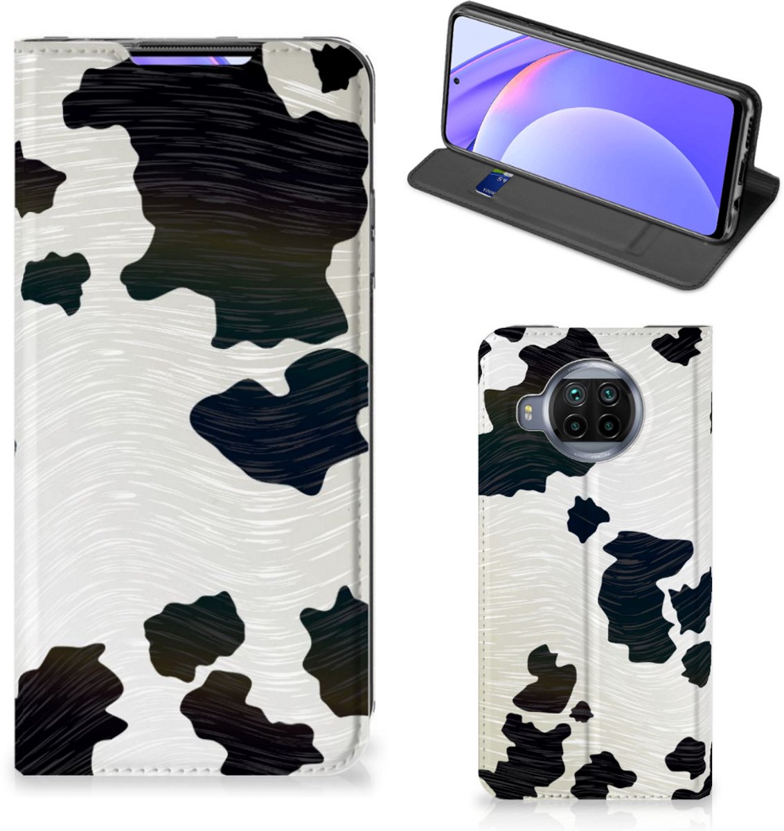 Xiaomi Mi 10T Lite Hoesje maken Koeienvlekken