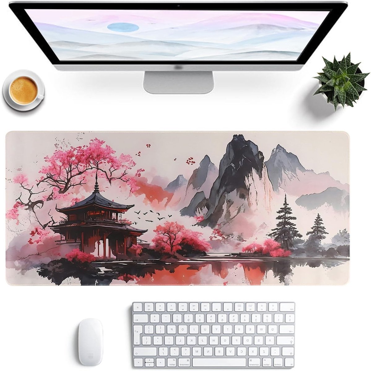 Grote Gaming Mouse Pad XXL voor Anime Fans - 900x400 cm, Antislip, Waterdicht en Vuilbestendig voor PC en Laptop