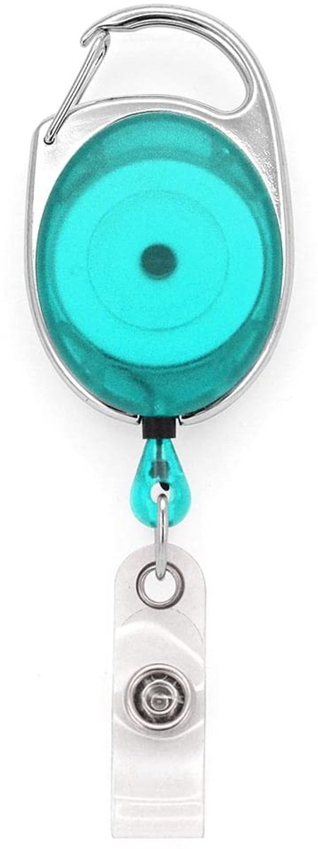 Allecto - ID-kaarthoes - Sleutelkoorden - Veilig en praktisch - Turquoise - Badgehouder - Ideaal voor evenementen - Inclusief intrekbare reel van Allecto — afbeelding 5