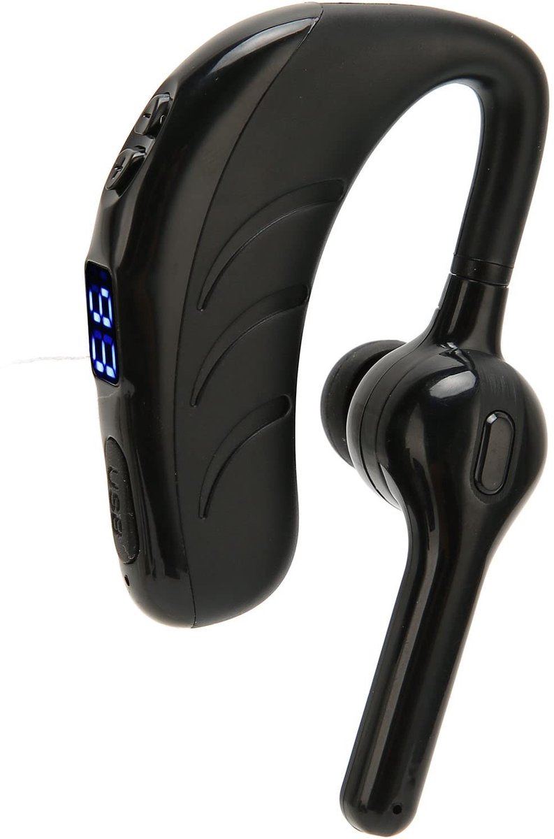 Dailygoody - Enkele Oor Bluetooth Oortelefoon - Sport Headset - Ruisonderdrukking - Lichtgewicht - Handsfree - Geschikt voor Sport - Ergonomisch ontwe