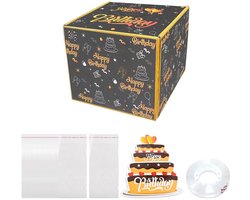 Dailygoody - Verrassing Geld Geschenkdoos - Geld cadeau - Perfect voor verjaardagen - Glanzend - Creatief en verrassend - Voor vrouwen en vrienden - U.