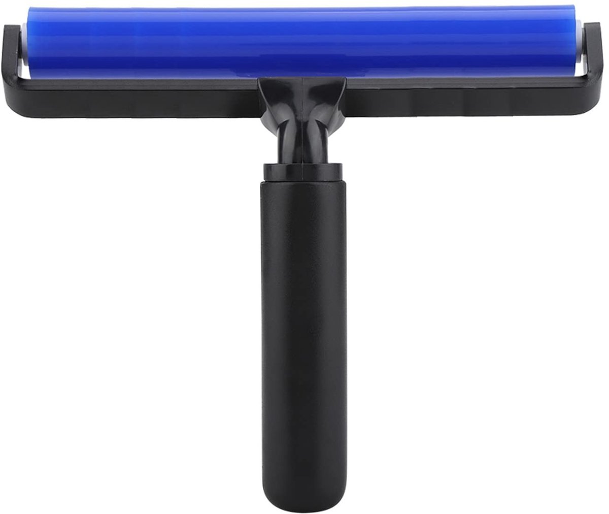 Dailygoody - Stofverwijderingsrol - Antistatische Pluizenroller - Handige Handreiniger - Rood - Silicone Rolborstel - Verwijdert Haar en Stof - Voor