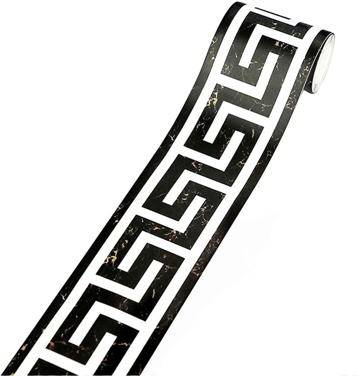 Dailygoody - Behang Border Trim - Zelfklevende Sticker - Perfect voor Woonkamer en Keuken - Kleur #3 - Duurzaam en Slijtvast - Ideaal voor Badkamer