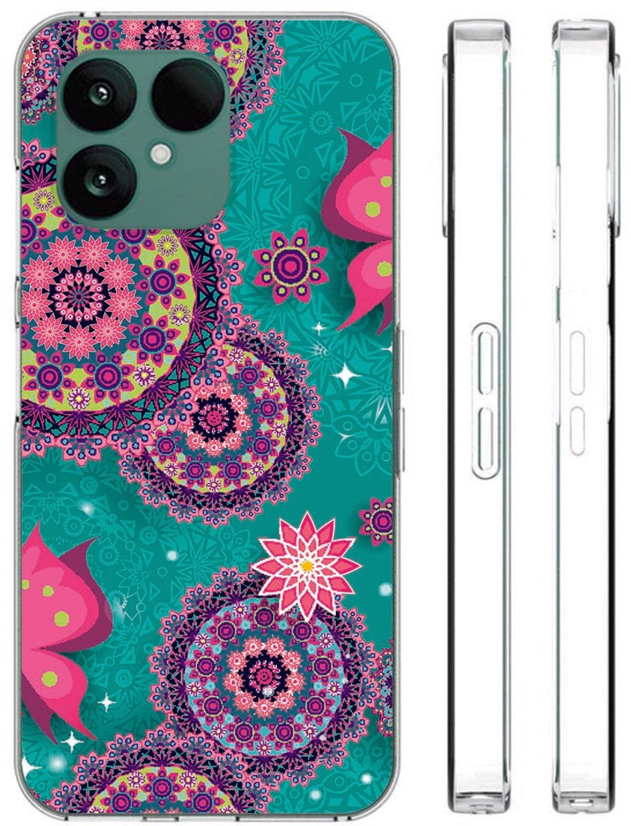 Fairphone 6 Hoesje Cirkels en Vlinders – TPU Back Cover
