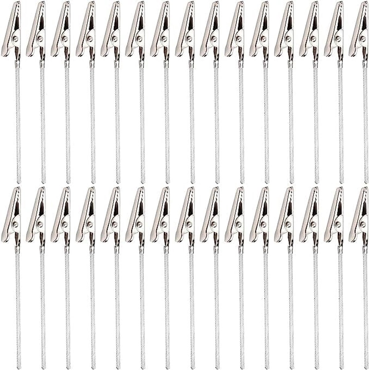 Dailygoody - Photo Holders - Memohouders - DIY creativiteit - Zilver - Clips voor foto's - Handige accessoires voor kantoor en thuis