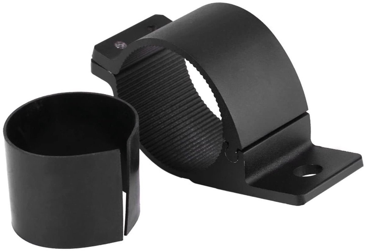 Dailygoody - Bar Light Bracket - Hoofdlicht Houder - Geschikt voor Off Road Voertuigen - Zwart - Robuuste Aluminium Bevestiging - 2.5 Inch - Perfect v