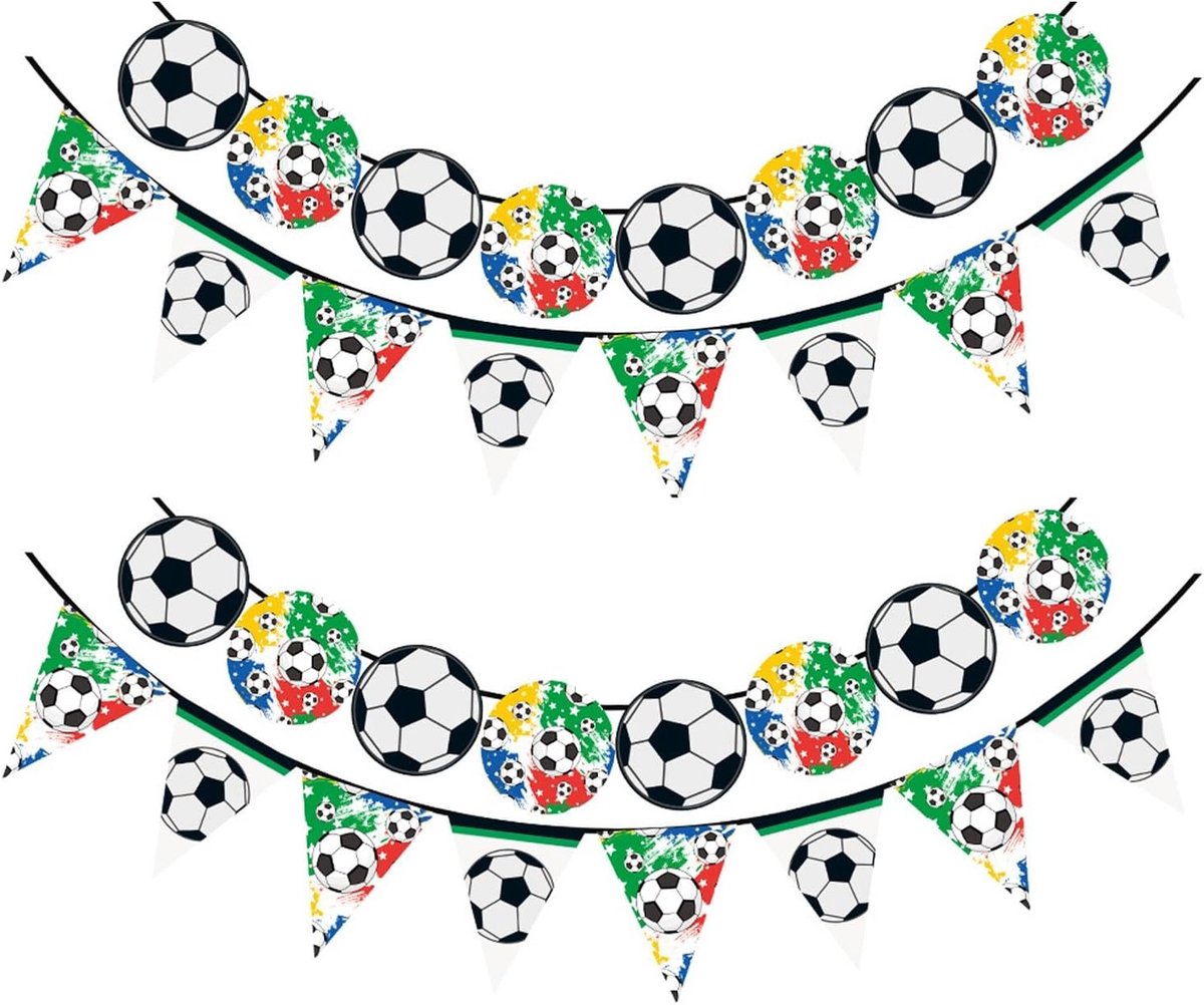 Vlaggetjesslinger voor wereldkampioenschap voetbal 2026, 5 meter lang, perfect voor kinderfeesten, themaverjaardagen en sportevenementen