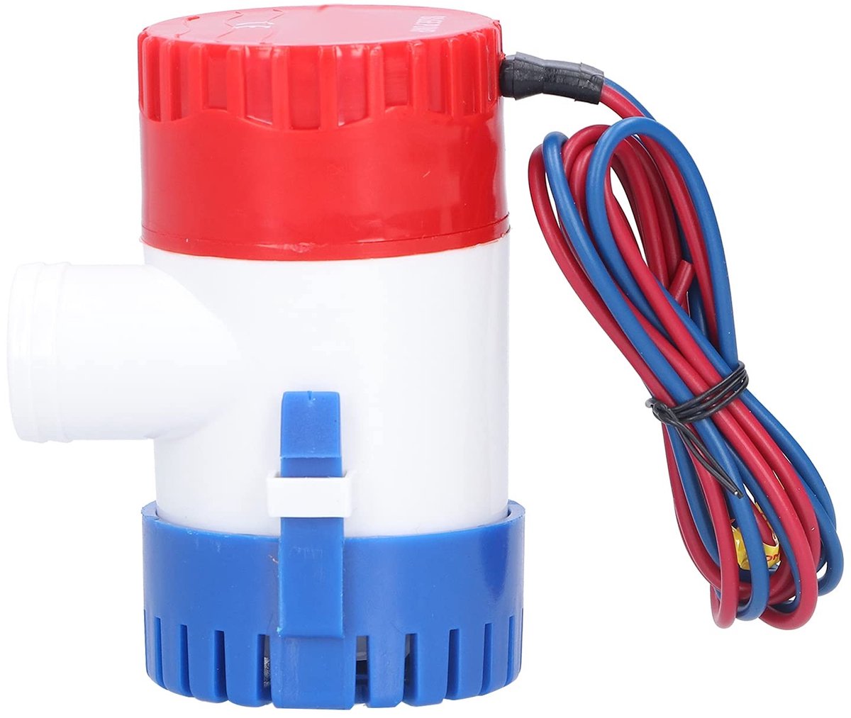 Dailygoody - Lenspomp - Geluidsarme Dompelpomp voor Afvoer - 500 - Halfautomatische Schakelaar - Ideaal voor Watercircuits - Geschikt voor Schepe