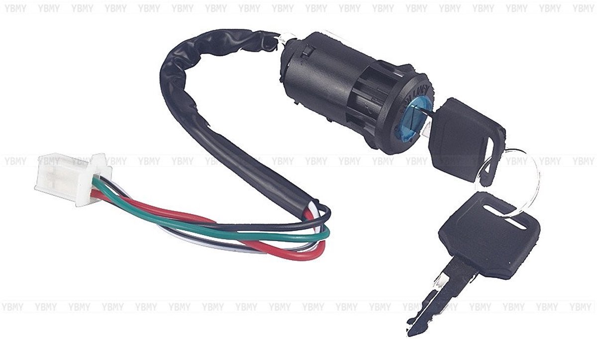 Dailygoody - Yosoo 4-draads Startschakelaar voor Quad, ATV, Go Kart en Scooter