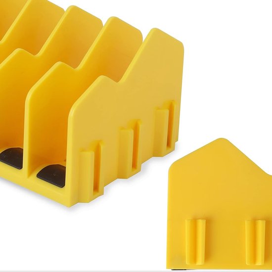 Allecto - Tangenhouder - Gereedschapskistorganizer - Antislip rubberen basis - Geschikt voor 7,6 cm hoge lades - 10 tangen - Compact ontwerp van Merkloos — afbeelding 2