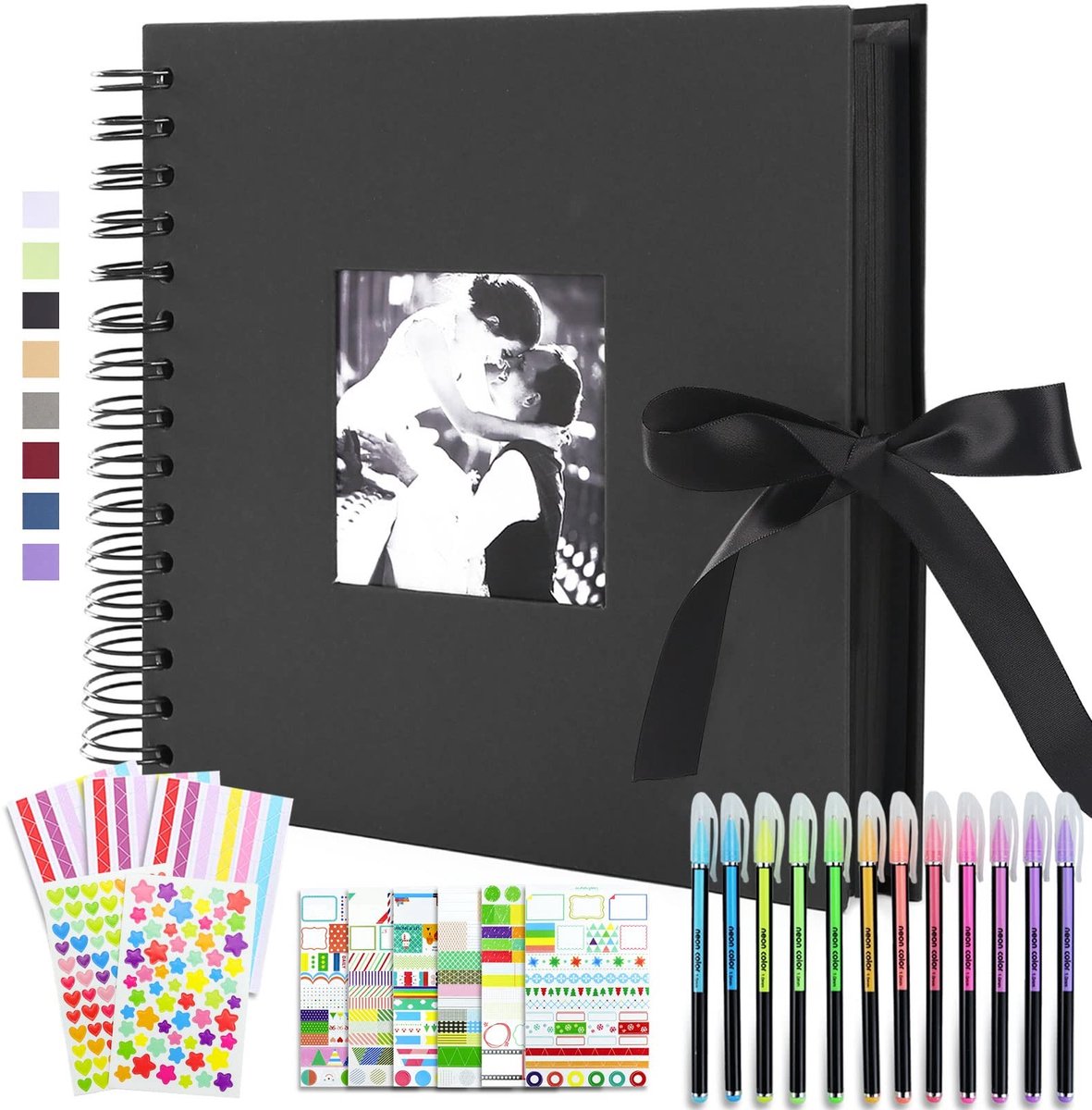 Allecto - Scrapbook Set - Diy Photo Album - 30 x 30 cm - Met 80