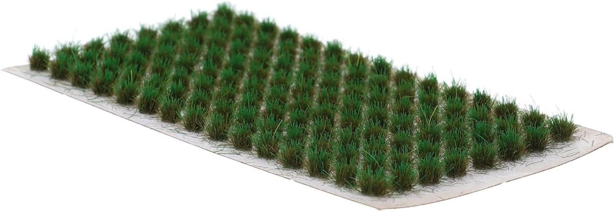 Grasmodel - Miniatuur gras - Modelbouw landschap - Realistisch effect - 104 planten - Groen