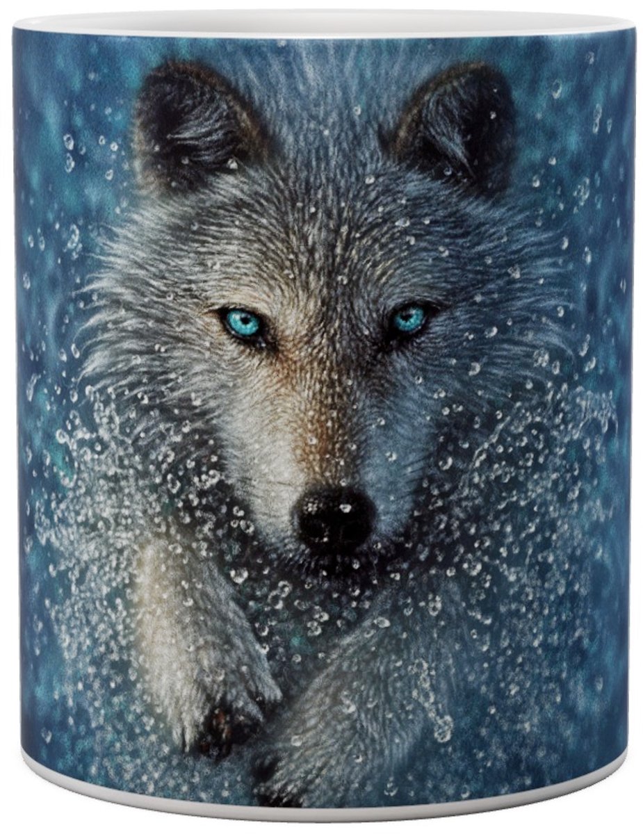 Wolf Running Wolf Splash - Mok 440ml 440