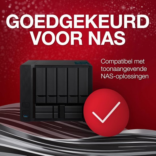 Interne Harde Schijf - Opslag Schijf - Data Opslag - Voor NAS Systemen - 4 TB - Grijs van Interne Harde Schijf — afbeelding 2