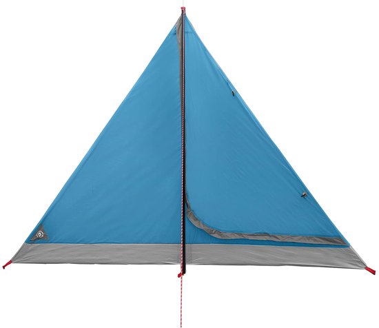 vidaXL - Backpacking - Tent - Blauw - 4-persoons - 185T - Polyester - met - PU - Coating van Vidaxl — afbeelding 3