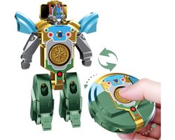 Transformeerbare 2-in-1 Robot Fidget Spinner Speelgoed voor Stressverlichting, Sensory Speelgoed voor Kinderen en Volwassenen, Reisvriendelijk en Leuk Handspinner Speelgoed