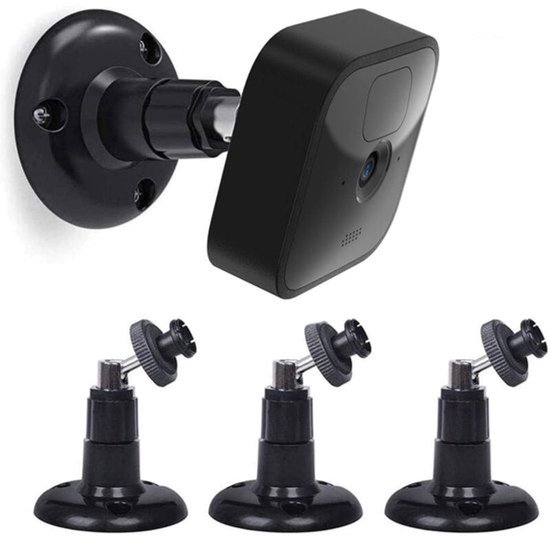 3x Verstelbare Muurbeugel voor Blink Outdoor Indoor Camera’s, 360° Rotatie, Waterdicht, Roestbestendig