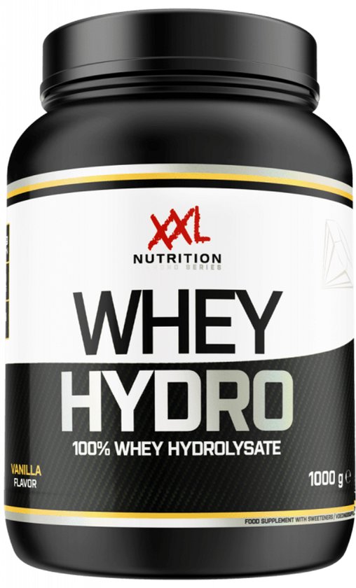 XXL Nutrition - Whey Hydro - Vanille - Eiwitpoeder - 1000 g — afbeelding 4