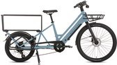 Villette la Famille elektrische longtail transportfiets 10 Ah blauw