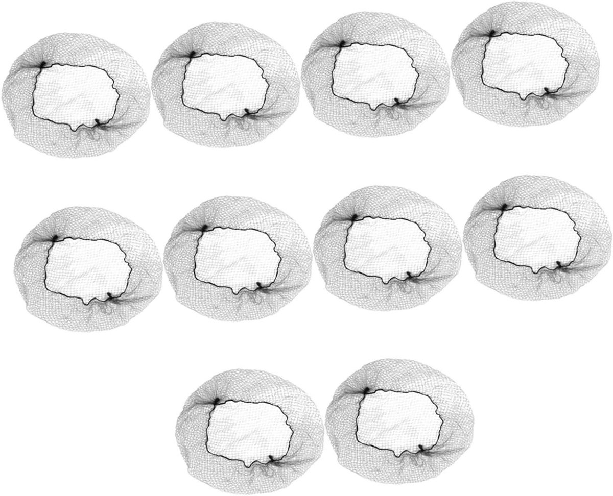 Haarnetjes Nylon - Mesh Netjes - Net Kapsel Houden - Onzichtbaar Mesh - 100 stuks - Zwart