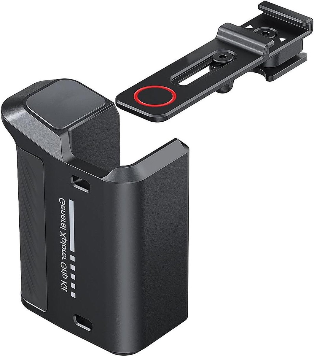 Metalen Camera Handvat - Stabilizer Grip - Stabiel Filmen - Ergonomisch Ontwerp - N.v.t. - Zwart