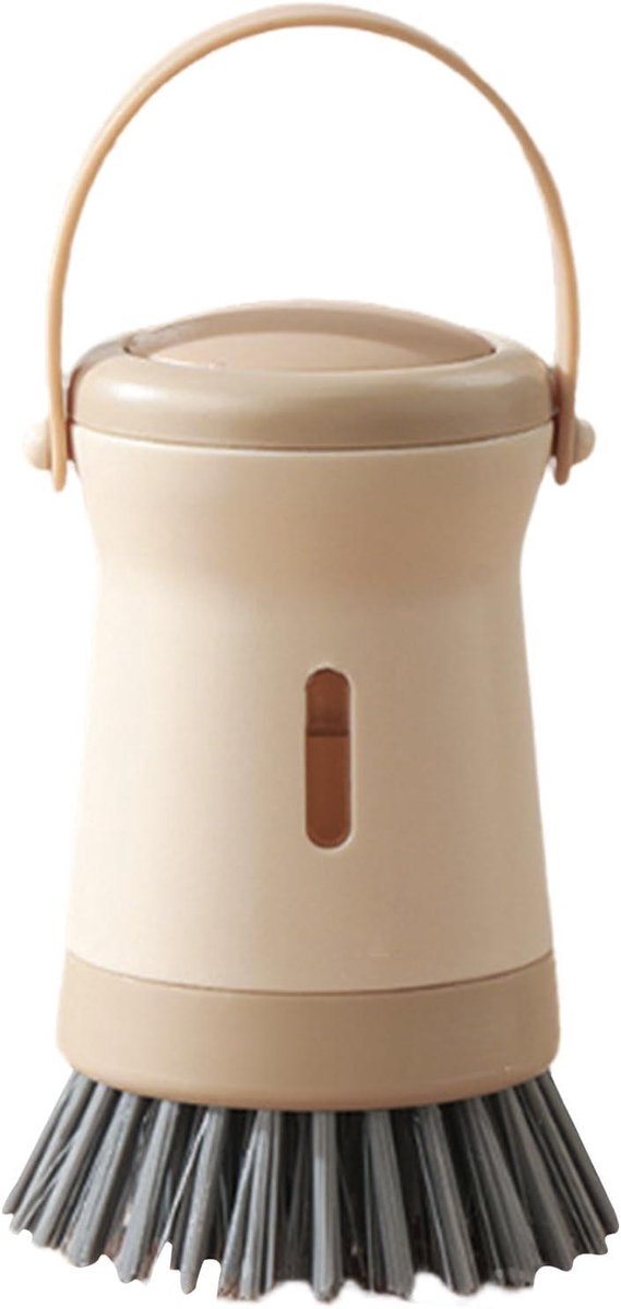 Keukenborstel - Schoonmaakborstel Afwas - Keuken Reinigen - Slimme Dispenser - 21.5 cm - Niet gespecificeerd
