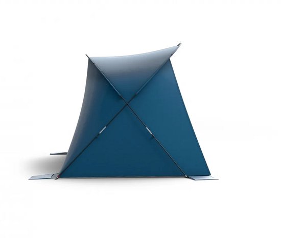 Husky ruime strandtent Blum 4 - Blauw van Husky — afbeelding 2