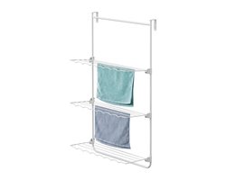 Bodo® Droogrek Hangend - 10m - Ophangbaar aan Deur of Wand - Wit