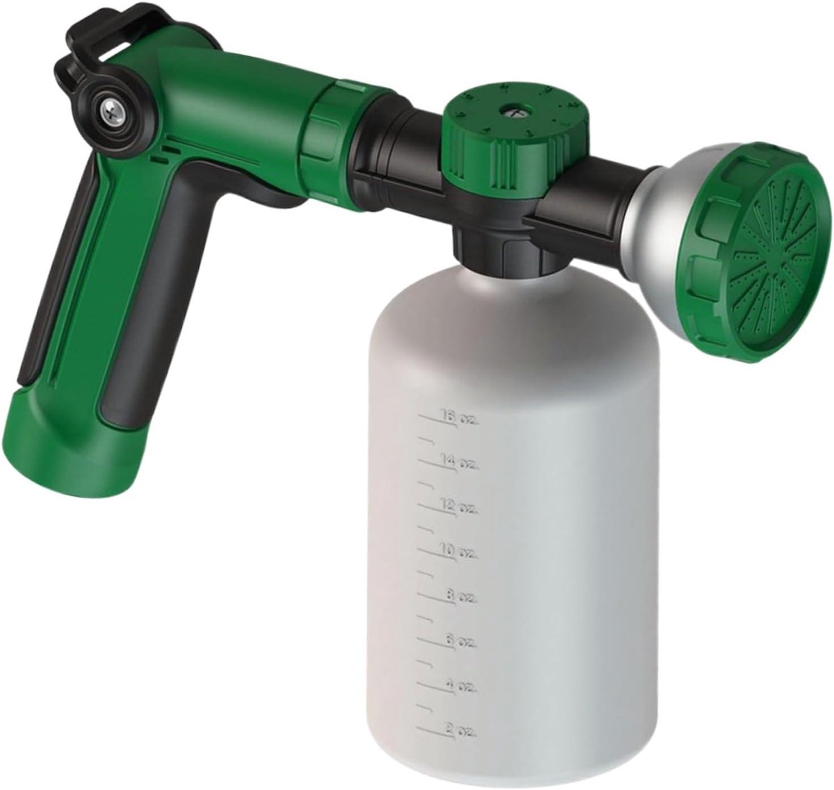 Watersproeier Tuinslang - Gazon Besproeier - Planten Water Geven - Zachte Douchemodus - 500 ml Fles - Grijs