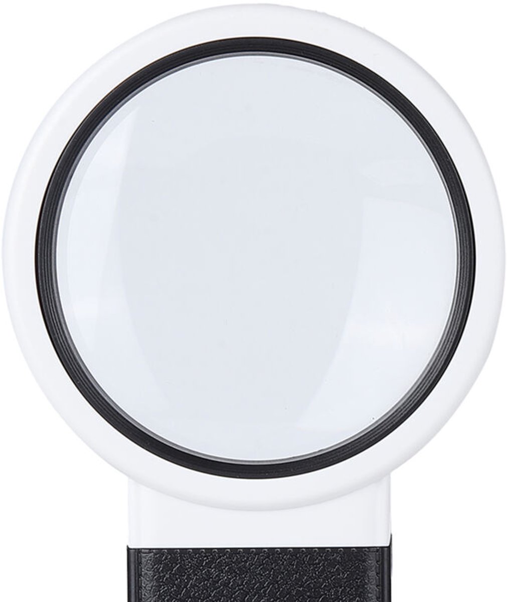 Multifunctioneel vergrootglas met LED-verlichting, draagbaar en opvouwbaar, geschikt voor thuisgebruik.