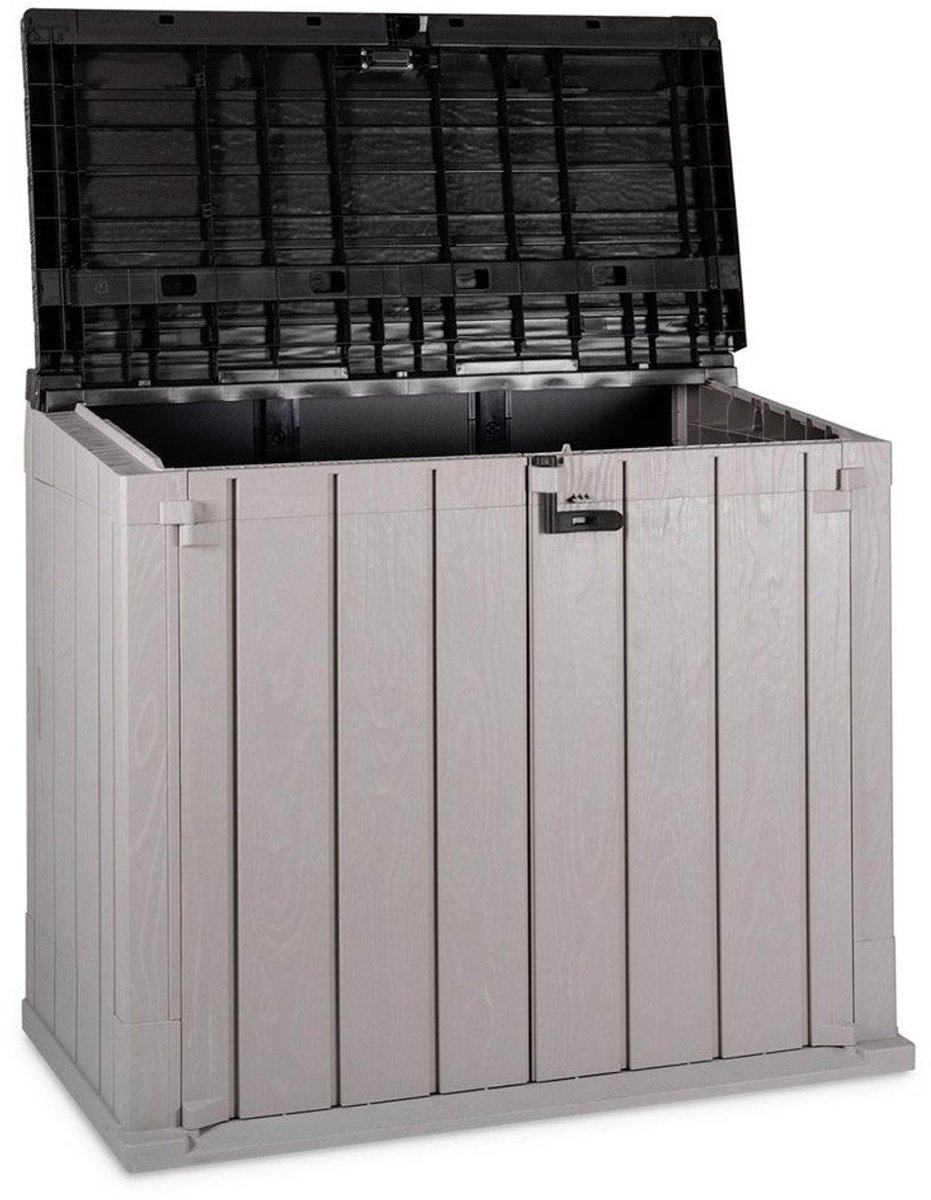 Toomax Stora way opbergbox 842 liter - taupe donker grijs