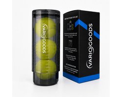 Variogoods - Padelballen Drukregelaar - Padel Tennis Accessoire - Luchtdrukkoker - Ball Saver - Pressurizer - Voor Padel & Tennis Ballen - Verleng Levensduur - Transparant