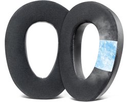 Oorkussens vervangingsset, geschikt voor Sennheiser PXC480, PXC550, PXC 550-II, MB660 UC, MB 660 MC, EPOS Adapt 660 oorkussens, met geluiddempend geheugenschuim - zwart, set van 1 paar