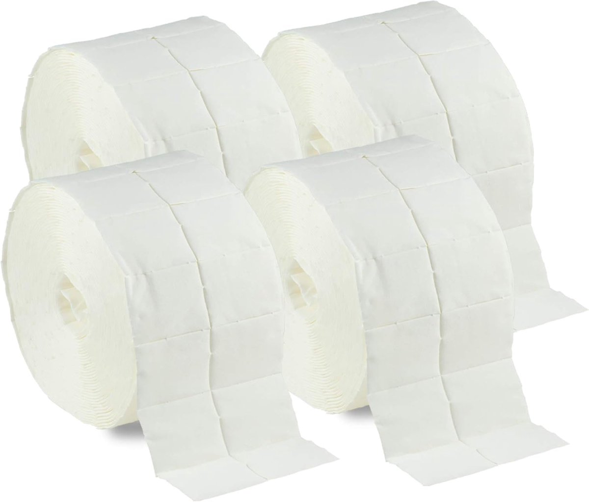 Wattenschijfjes - Cellulose doekjes - Nagels reinigen - Pluisvrij - 2000 stuks - Wit