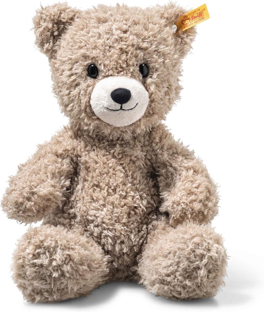 Knuffelbeer Caspar - Zacht Speelgoed - Slaap Gemoedsrust - Origineel Kwaliteitspluche - 28 cm - Lichtbruin