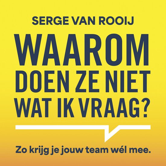 Waarom doen ze niet wat ik vraag - cover