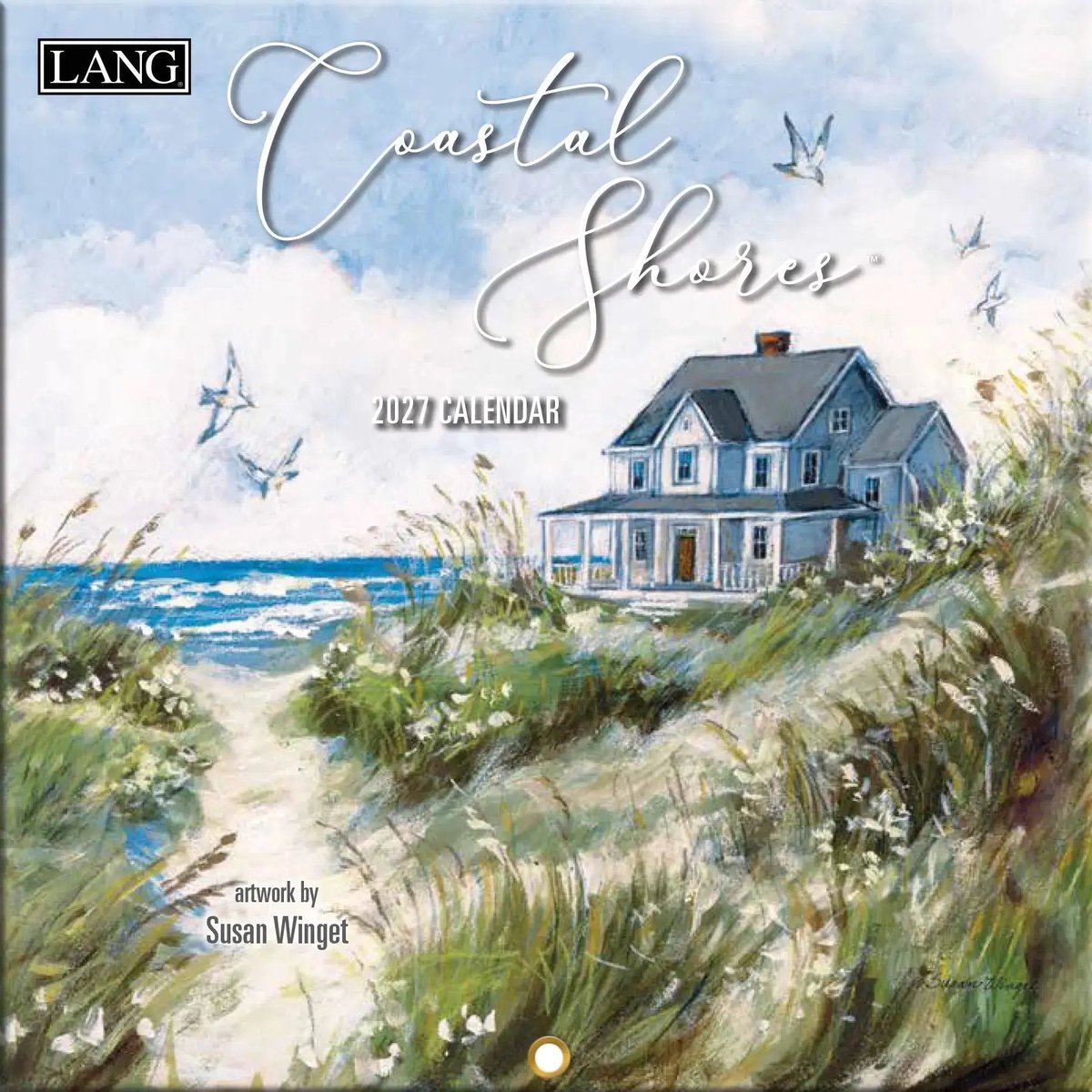 Coastal Shores Mini Kalender 2027 (17,5 cm x 35 cm)